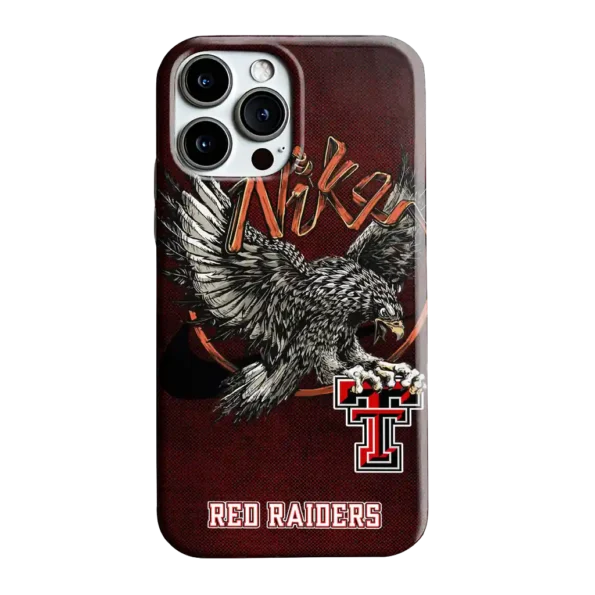 texas tech red raiders eagle soar red phone case best selling