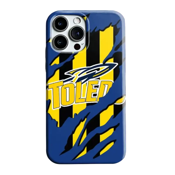 toledo rockets claw scar blue black phone case best selling