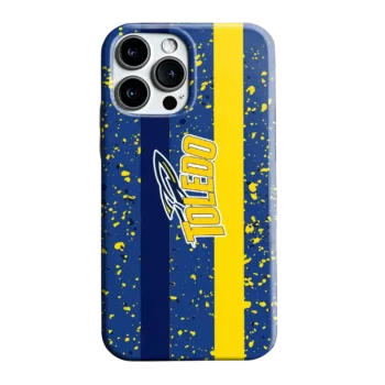 Toledo Rockets Textured Stripe Blue Phone Case