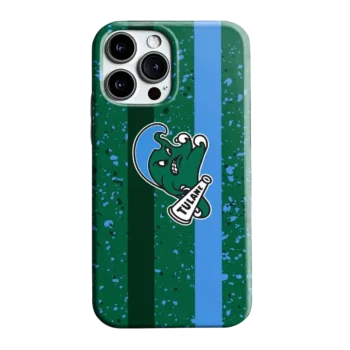 Tulane Green Wave Textured Stripe Green Phone Case