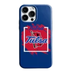 tulsa-golden-hurricane-brush-square-blue-phone-case-best-selling.webp