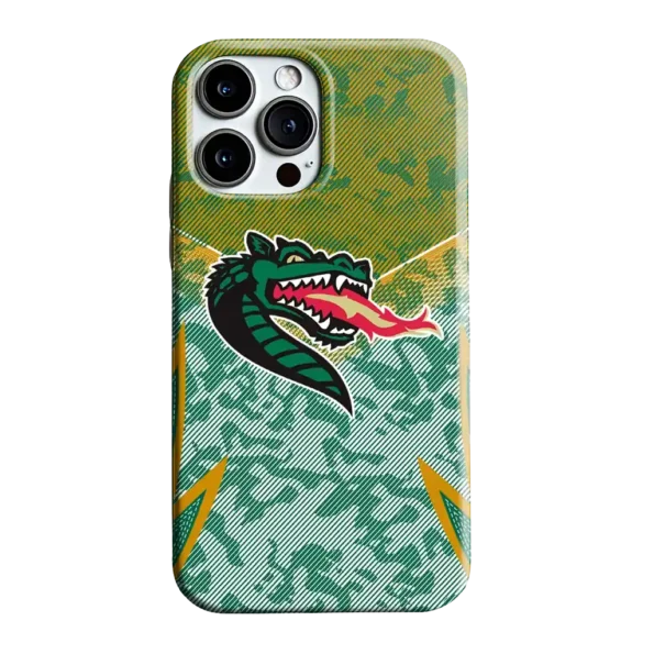 uab blazers striped overlay green phone case best selling