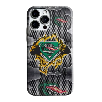 UAB Blazers Superman Emblem Burst Gray Phone Case
