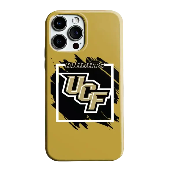 ucf knights brush square gold phone case best selling