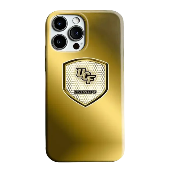 ucf knights shield mesh gold phone case best selling