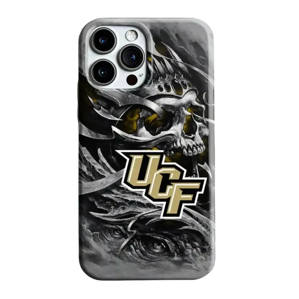 ucf knights skull blades gold gray phone case best selling