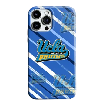 UCLA Bruins Linear Stripes Blue Phone Case