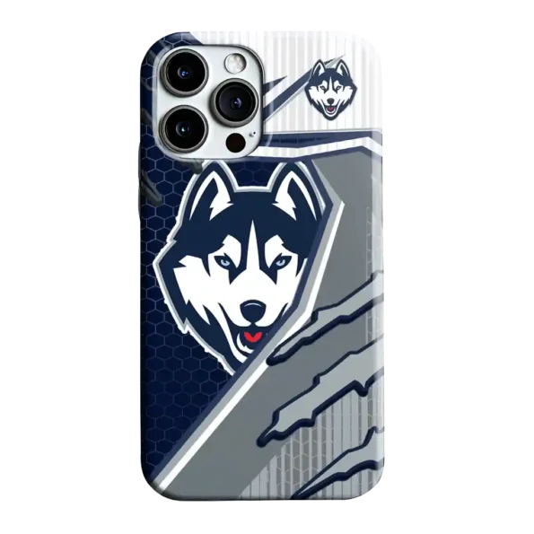 uconn huskies armor streaks blue phone case best selling