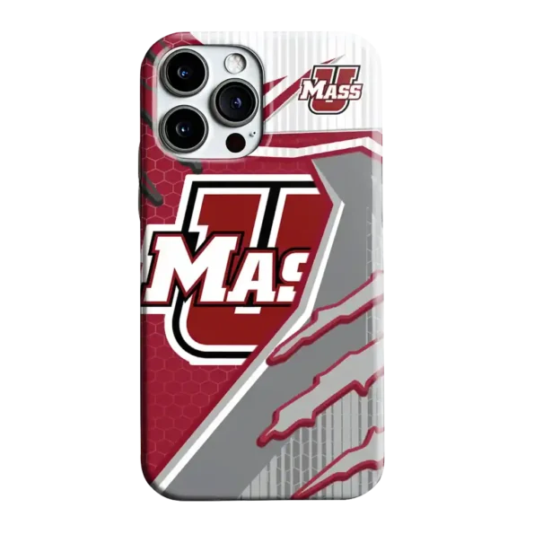 umass minutemen armor streaks red phone case best selling