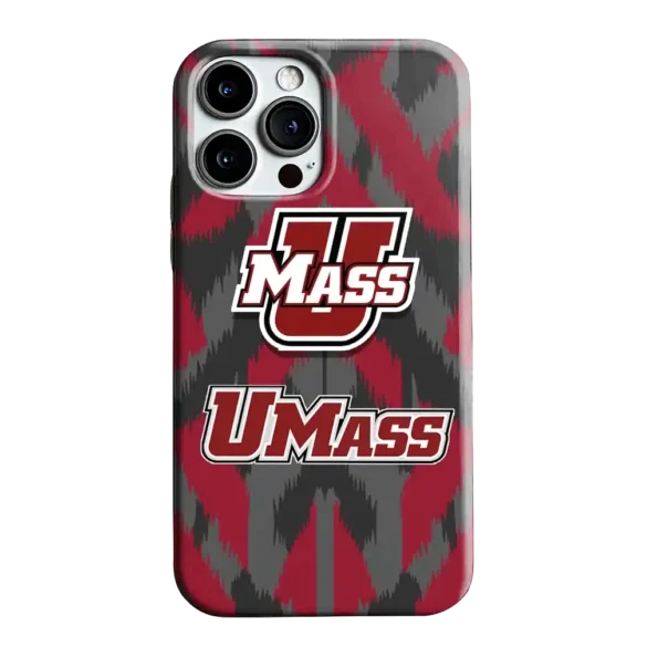 umass minutemen chevron zigzag red phone case best selling
