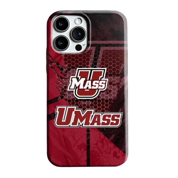umass minutemen web overlay red phone case best selling