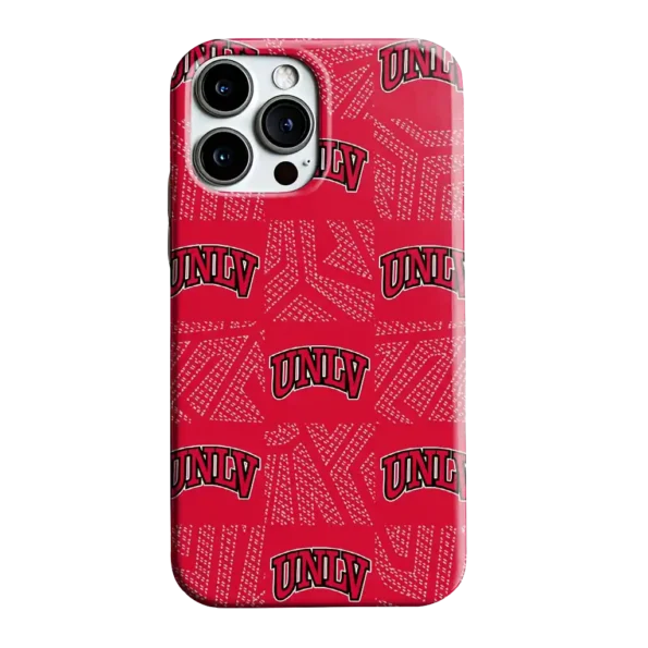 unlv rebels chevron squares red phone case best selling