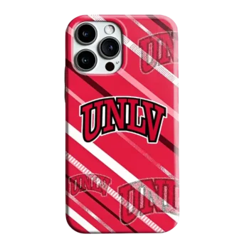 UNLV Rebels Linear Stripes Red Phone Case