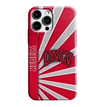 UNLV Rebels Sunburst Rays Red Phone Case
