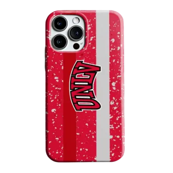 UNLV Rebels Textured Stripe Red Phone Case