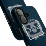 utah-state-aggies-brush-square-navy-phone-case-best-selling.webp