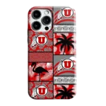 utah-utes-flamingo-palm-trees-red-phone-case-best-selling.webp