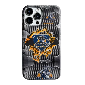 UTEP Miners Superman Emblem Burst Gray Phone Case