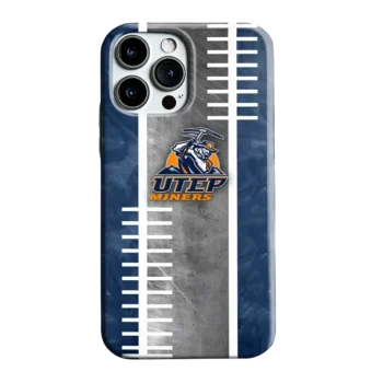 UTEP Miners Yard Markers Blue Gray Phone Case
