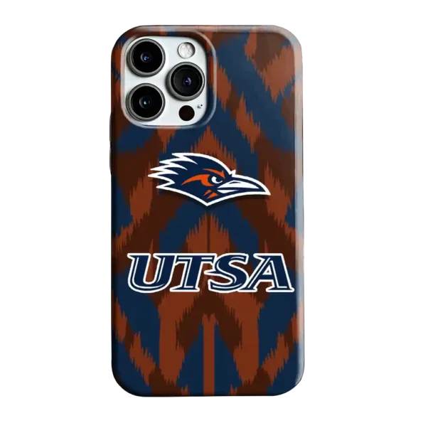 utsa roadrunners chevron zigzag orange phone case best selling