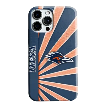 UTSA Roadrunners Sunburst Rays Orange Phone Case