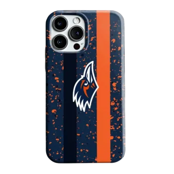 UTSA Roadrunners Textured Stripe Orange Phone Case