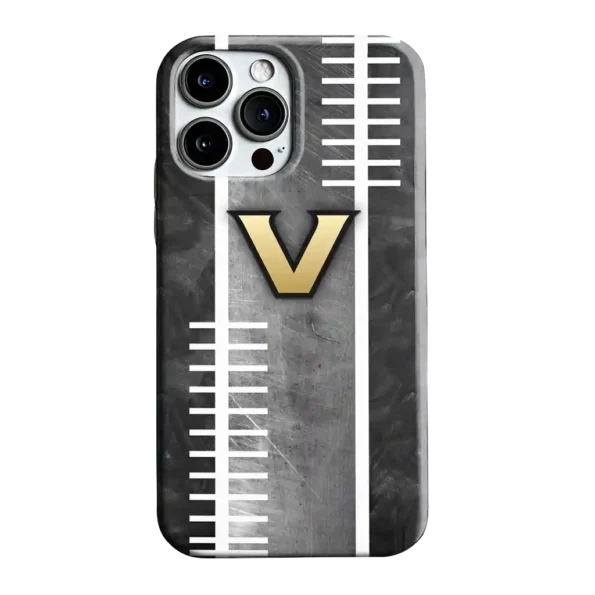 vanderbilt commodores yard markers black gray phone case best selling