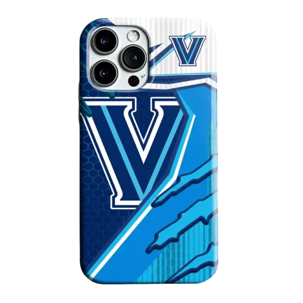 villanova wildcats armor streaks navy phone case best selling