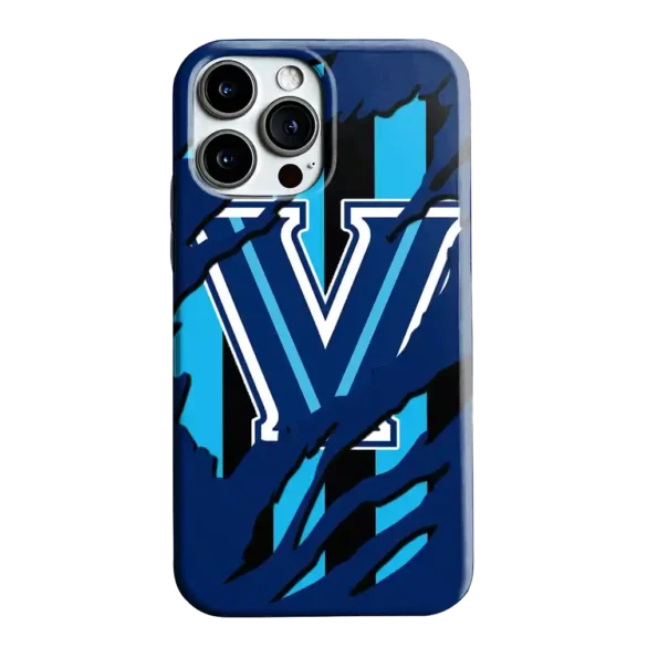 villanova wildcats claw scar navy black phone case best selling