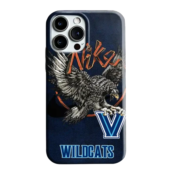 villanova wildcats eagle soar navy phone case best selling