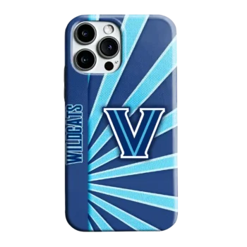 Villanova Wildcats Sunburst Rays Navy Phone Case