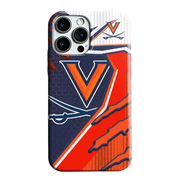 virginia cavaliers armor streaks blue phone case best selling