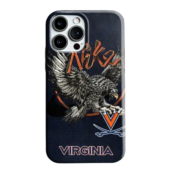 virginia cavaliers eagle soar blue phone case best selling