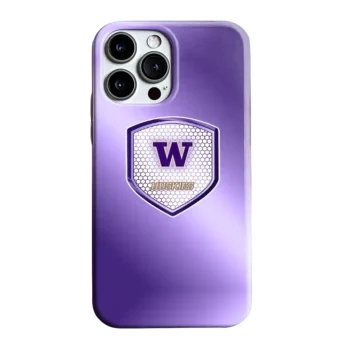 Washington Huskies Shield Mesh Purple Phone Case