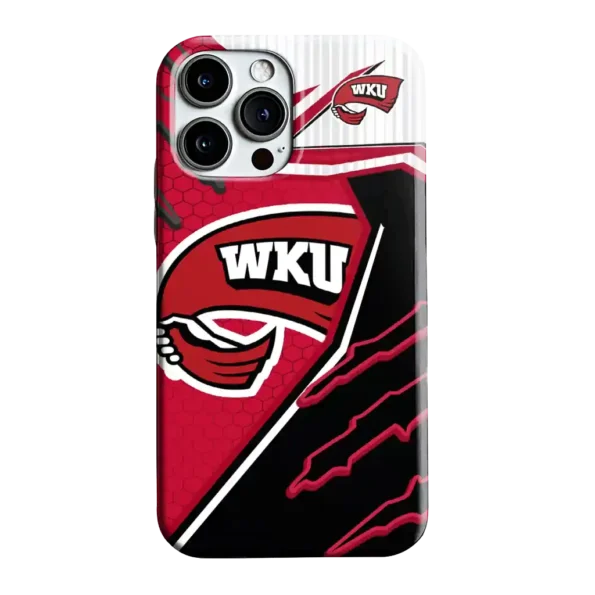 western kentucky hilltoppers armor streaks red phone case best selling