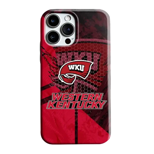 western kentucky hilltoppers web overlay red phone case best selling