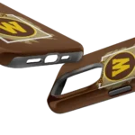 western-michigan-broncos-brush-square-brown-phone-case-best-selling.webp