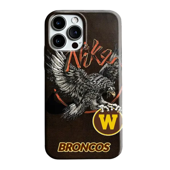western michigan broncos eagle soar brown phone case best selling