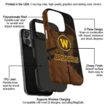 western-michigan-broncos-web-overlay-brown-phone-case-best-selling.webp
