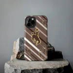 wyoming-cowboys-linear-stripes-brown-phone-case-best-selling.webp