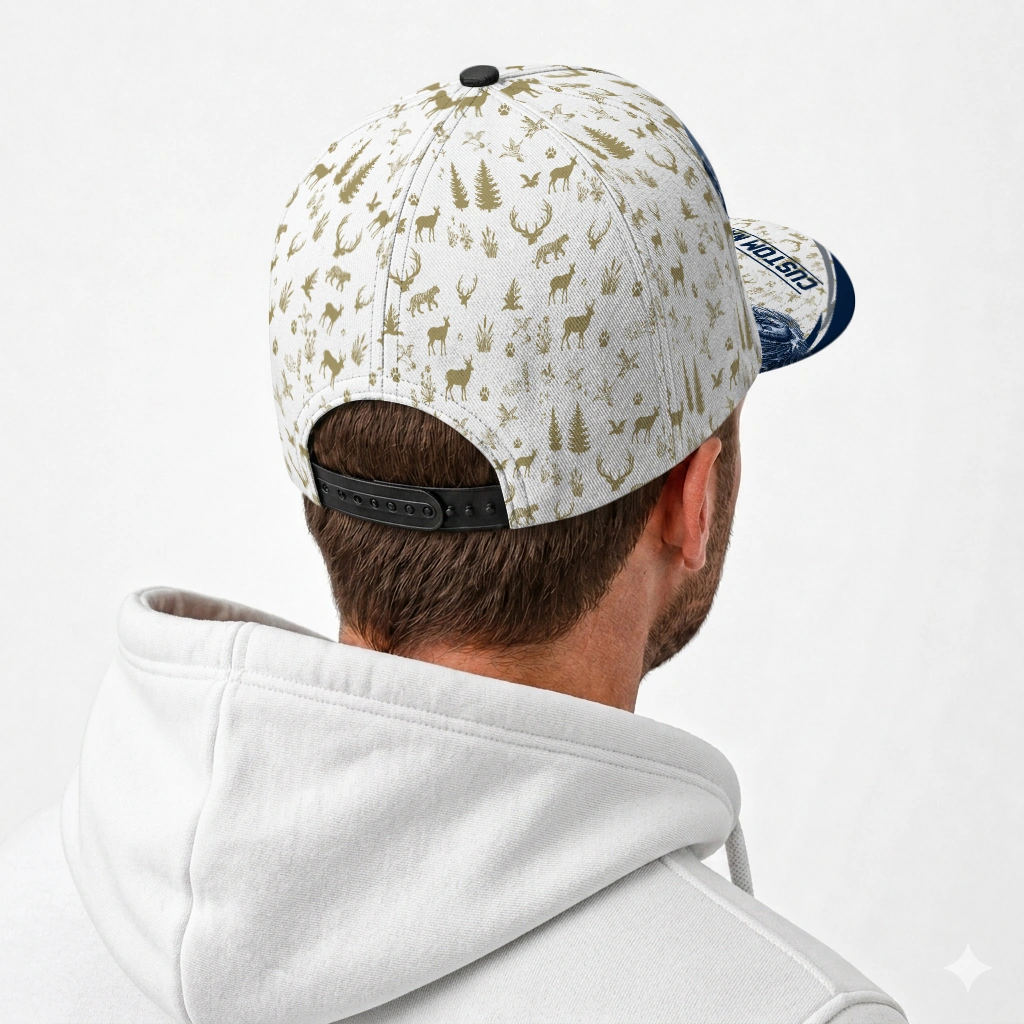 akron-zips-cap-personalized-toile-pattern-blue-white-latest-model.webp