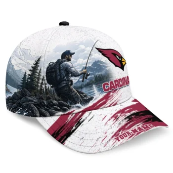 Arizona Cardinals Cap - Personalized Photo Realistic Red White