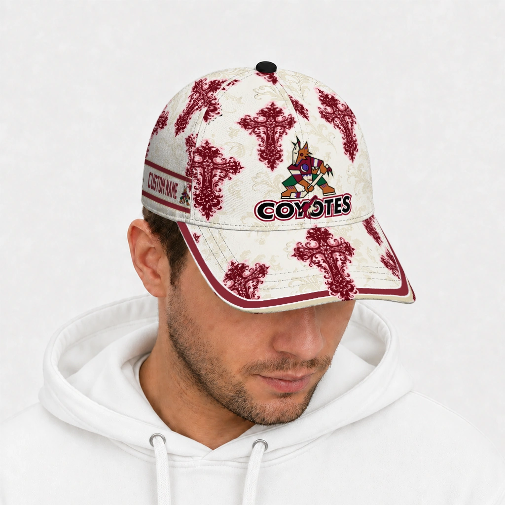 arizona-coyotes-cap-customized-damask-pattern-red-white-new-arrival.webp