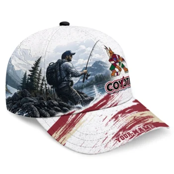 Arizona Coyotes Cap - Personalized Photo Realistic Red White
