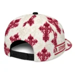 arizona-diamondbacks-cap-customized-damask-pattern-red-white-best-selling.webp