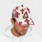arizona-diamondbacks-cap-customized-damask-pattern-red-white-best-selling.webp