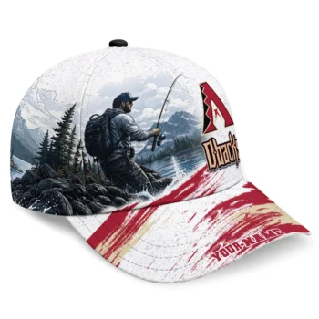 Arizona Diamondbacks Cap - Personalized Photo Realistic Red White