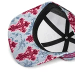 arizona-wildcats-cap-custom-damask-pattern-red-white-best-selling.webp