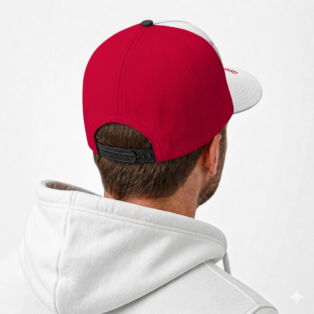 arizona-wildcats-cap-custom-flat-illustration-red-white-latest-model.webp