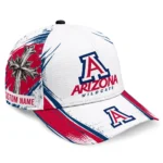 arizona-wildcats-cap-custom-grunge-cross-red-white-best-selling.webp